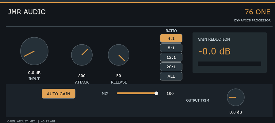 76 One plugin interface